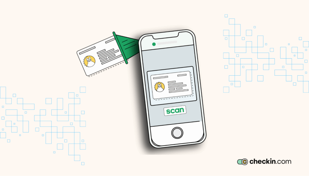 Scanning an ID on a mobile device
