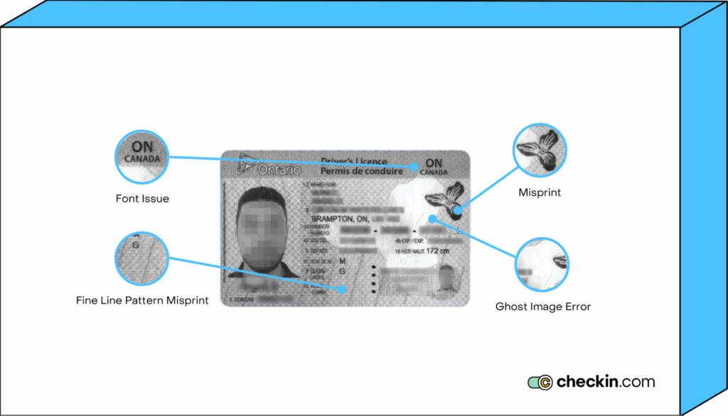 fake ID indicators