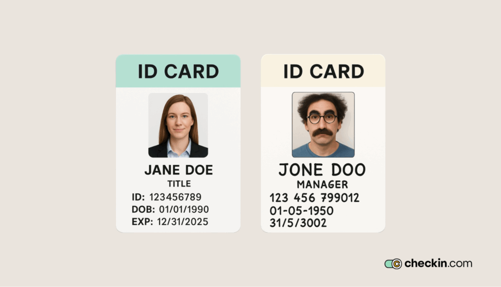 fake ID vs real ID